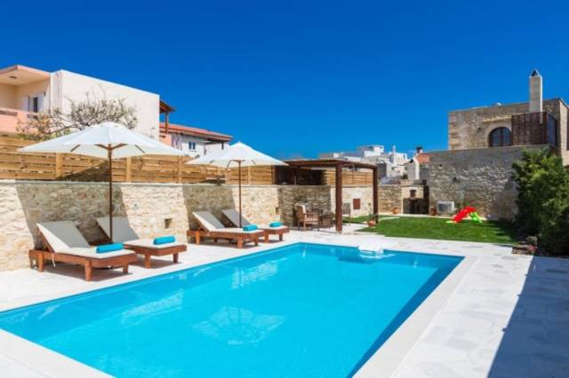 (For Sale) Residential Villa || Rethymno/Geropotamos - 160 Sq.m, 3 Bedrooms, 430.000€ 
